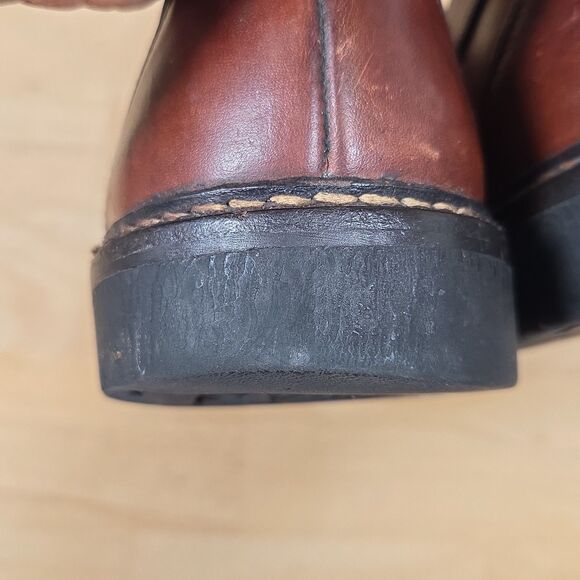 Allen Edmonds Winnetka Men\'s Sz 11.5 D Brown Oxford Leather Shoes Slip On Solid main image 8